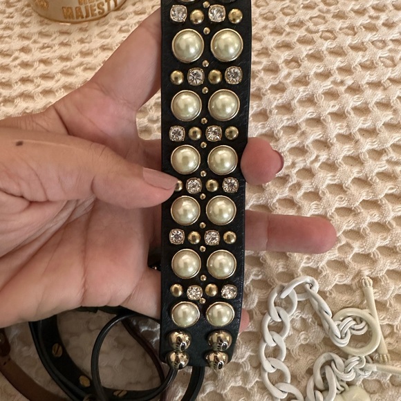 Set of 8 Juicy Couture Leather + Metal bracelets - Picture 11 of 14